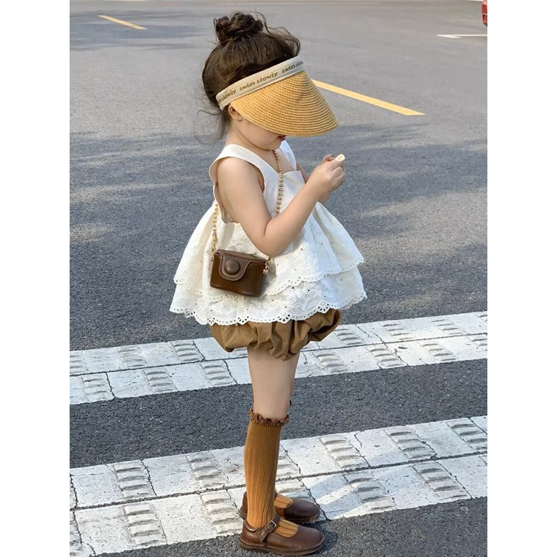 Set bộ bé gái hàng Quảng Châu cao cấp cho bé gái