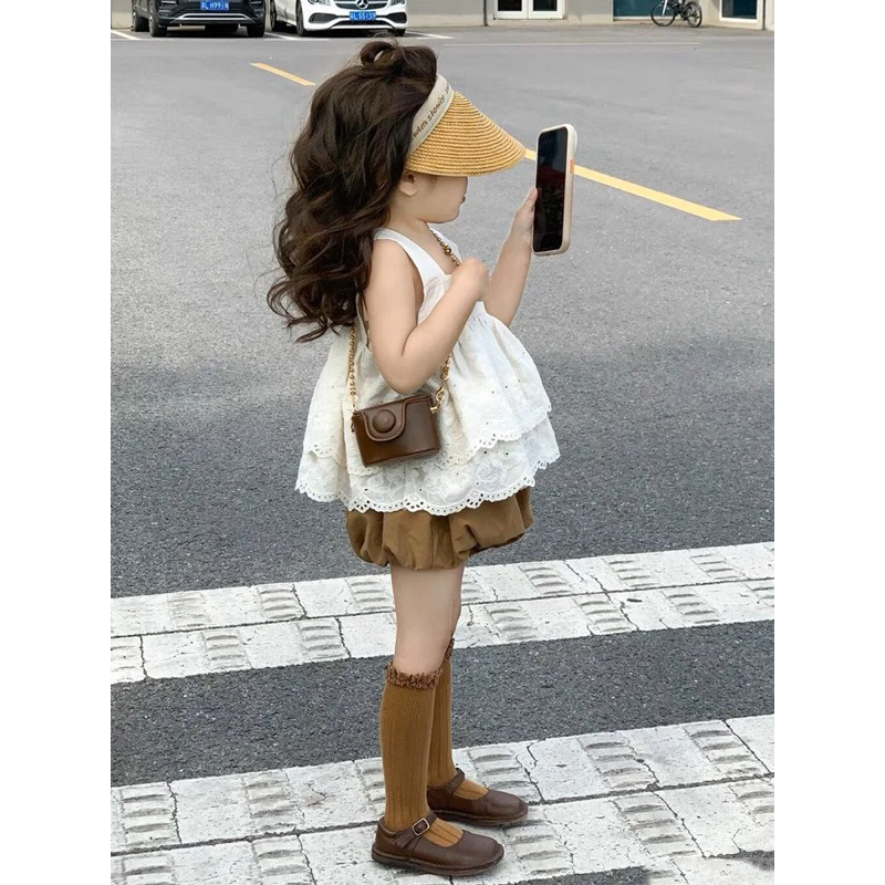 Set bộ bé gái hàng Quảng Châu cao cấp cho bé gái