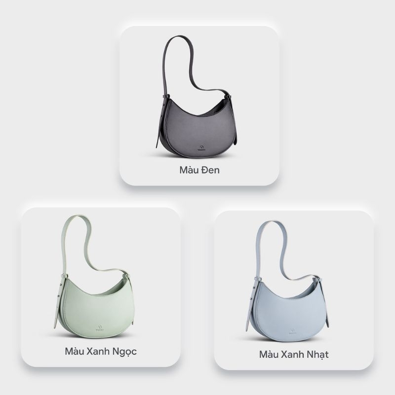 Túi đeo chéo hình bán nguyệt Yuumy seasand YN156 Không Thấm Nước