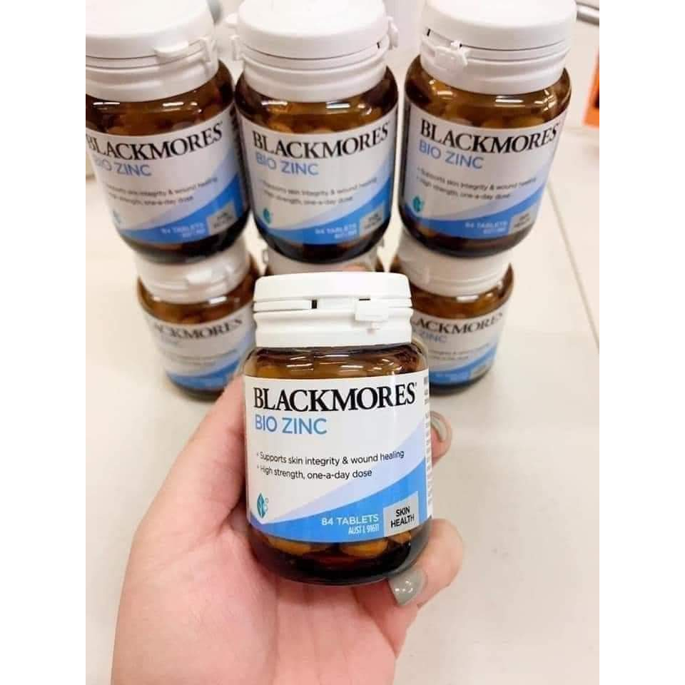 Viên Uống Kẽm Blackmores Bio Zinc 84 Viên  Úc hỗ trợ khả năng miễn dịch