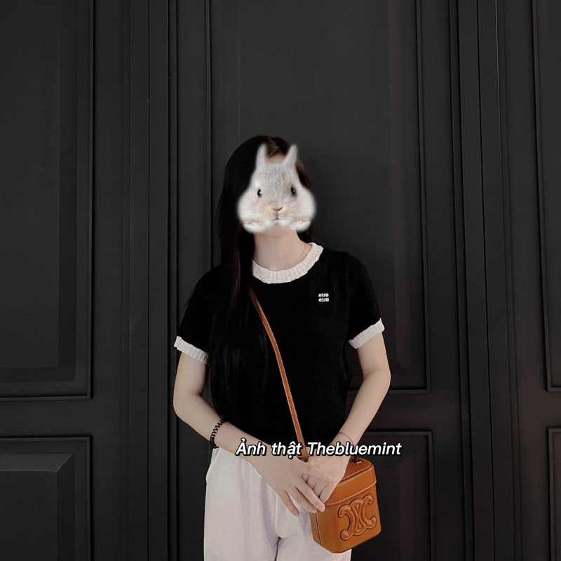 Túi đeo vai thời trang nữ vuông nâu