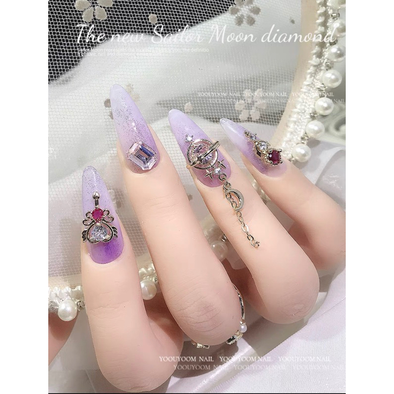 Charm xích,charm trăng sao trang trí móng