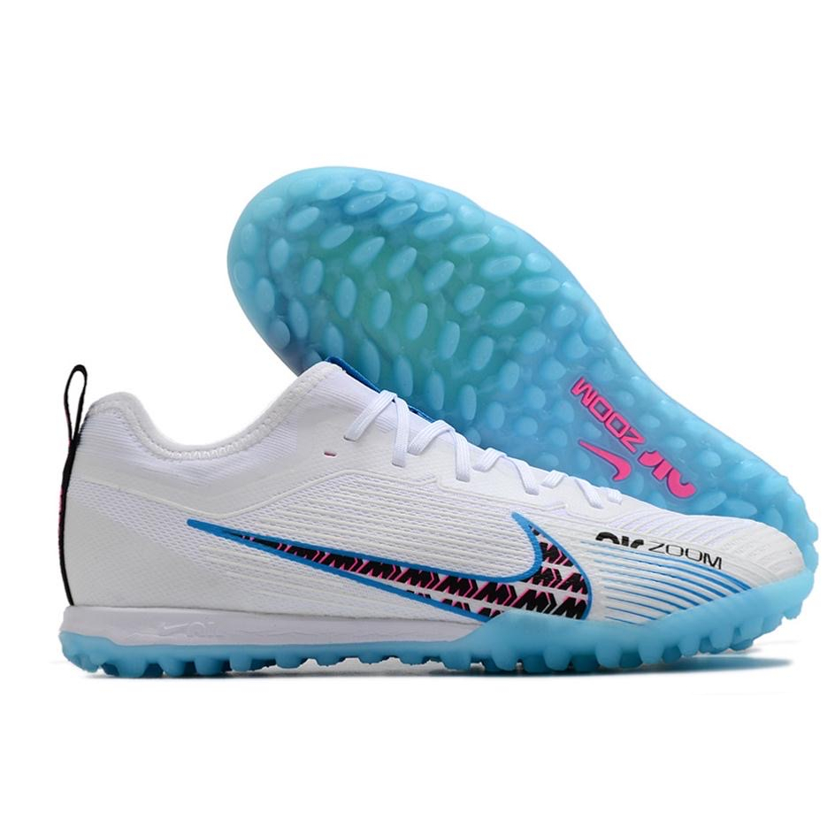 Giày bóng đá Vapor 15 -14 Pro Trắng Xanh Sân nhân tạo