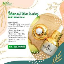 [TẶNG TẨY DA CHẾT] Thâm nách phúc minh tâm, serum giảm mờ thâm nách quầng mắt môi mụn mông đầu gối vùng kín