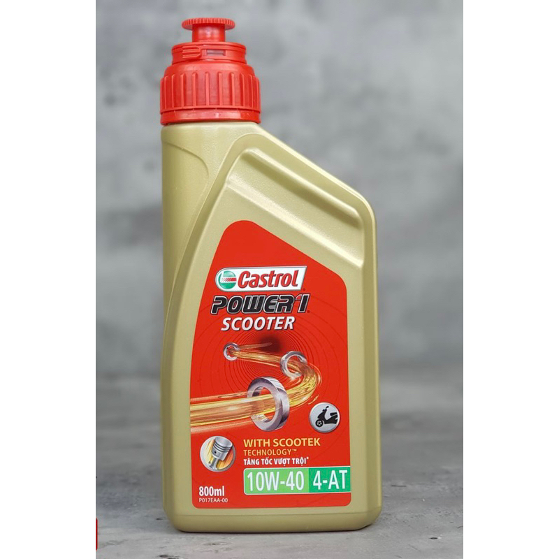 [CHÍNH HÃNG] Castrol Power 1 Scooter 4T 10W40 800ml