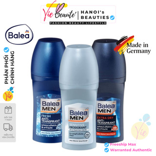 Lăn Khử Mùi Balea Men Đức - Lăn khử mùi cơ thể Balea nam khô thoáng chống ố vàng 50ml
