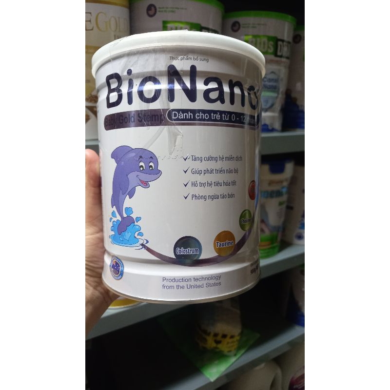 Sữa dinh dưỡng BIO NANO dành cho baby 0-12 tháng tuổi, 900g 06/2024