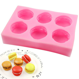 khuôn silicon 4D hình macaron [163]