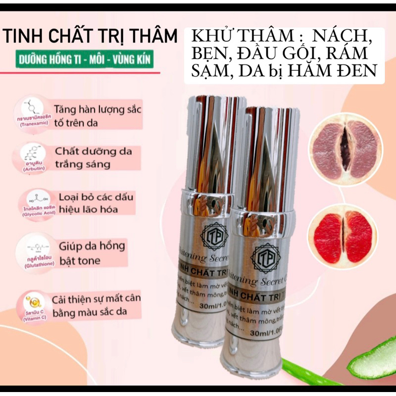 Tinh chất Mờ thâm và hồng nhũ hoa, môi, hồng bikini handmade