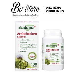 [NỘI ĐỊA ĐỨC] Viên uống mát gan thải độc thận mật Altapharma Artischokem 100v
