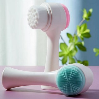 Cọ Rửa Mặt Massage Hai Đầu Hàn Quốc