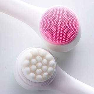Cọ Rửa Mặt Massage Hai Đầu Hàn Quốc