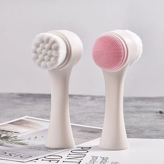 Cọ Rửa Mặt Massage Hai Đầu Hàn Quốc