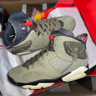giày AIR JORDAN 6 x Travis scott | high quality [ BROWN SNEAKER]