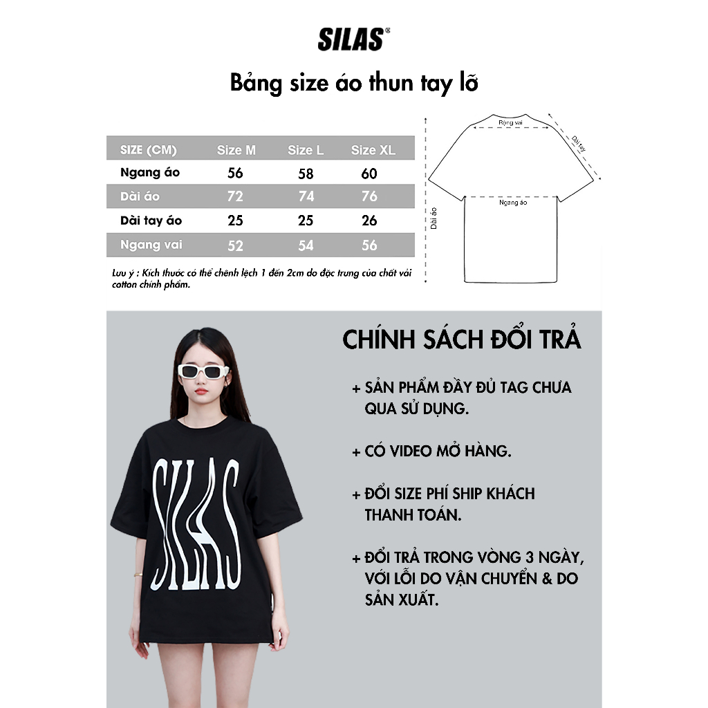 Áo Thun Oversize Eagles Dark SILAS STUDIO, Áo phông chất liệu 100% cotton co giãn 2 chiều, Local Brand SILAS form rộng