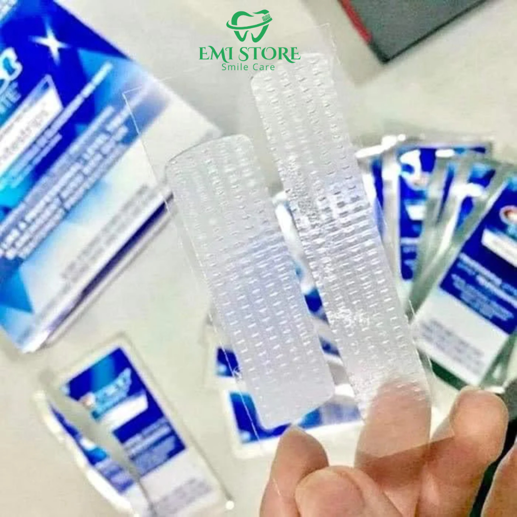 [SET 7 GÓI] Miếng dán trắng răng Crest 3D White  - Răng trắng sáng, an toàn cho men răng | BigBuy360 - bigbuy360.vn