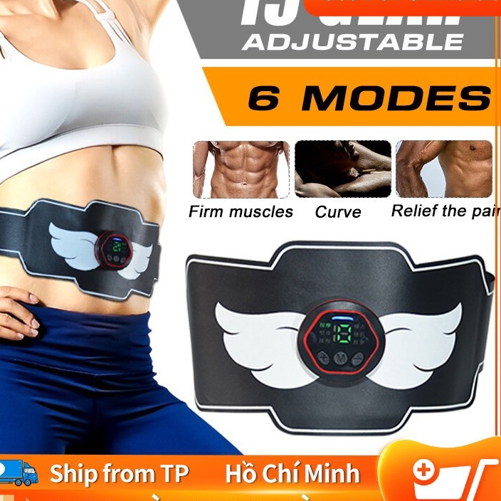 Đai Massage Giảm Mỡ Bụng - Máy Rung Giảm Mỡ Toàn Thân