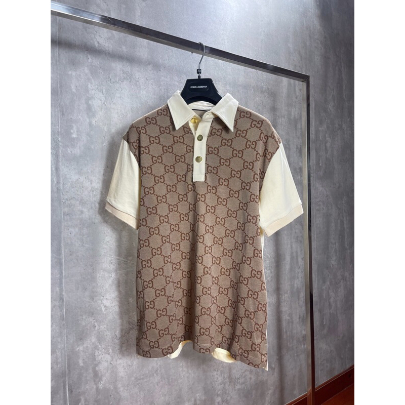 Áo Polo Gucci Jacquard : Xanh ,Đen Size : M L XL