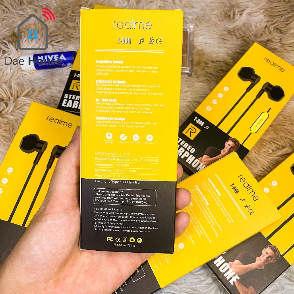 Tai Nghe Realme Buds Classic on ear, siêu rẻ, có mic cho Xiaomi, OPPO, Sony, Huawei, Samsung, Realme, Vsmart