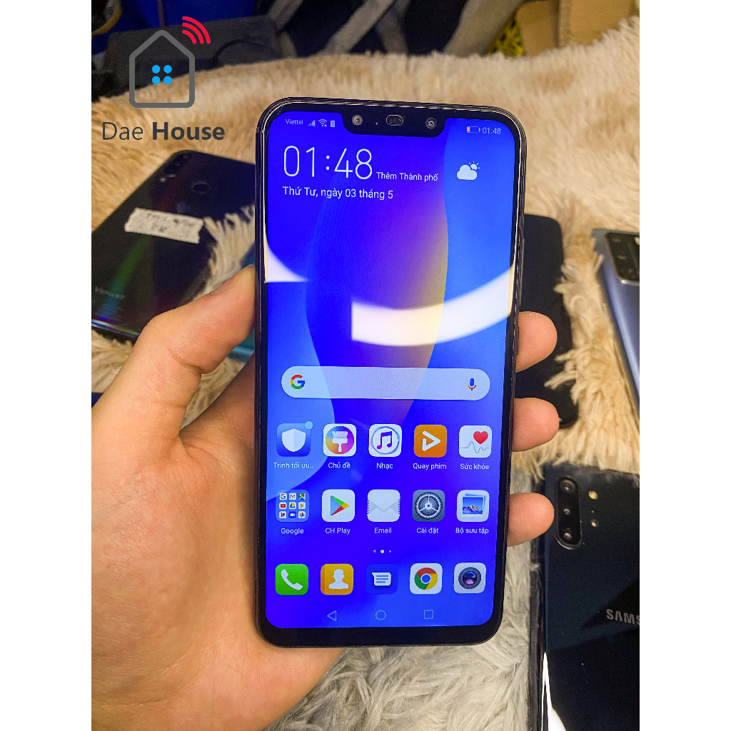 Huawei nova 3i, điện thoại giá rẻ cấu hình cao ram 4Gb, bộ nhớ 128Gb, chip 8 nhân, hàng chính hãng cực mượt, chơi game