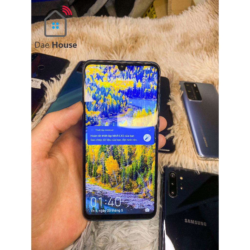 Huawei P30 lite, điện thoại giá rẻ cấu hình cao ram 6Gb, bộ nhớ 128Gb, chip 8 nhân, hàng chính hãng cực mượt, chơi game