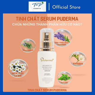 Tinh chất dưỡng da Puderma Advanced Refreshing Intensive Serum 60ml: cấp ẩm sâu, tái tạo da.