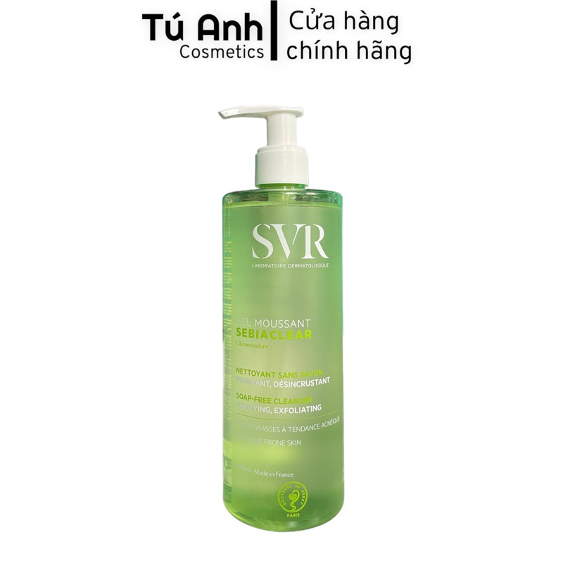 Sữa rửa mặt SVR mẫu mới 400ml