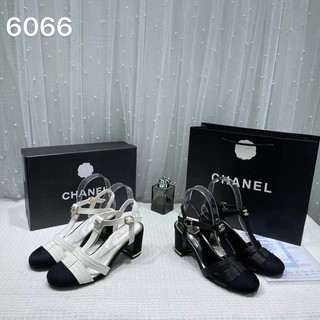 Giầy gót vuông mũi tròn cao 6 phân hở gót hàng Quảng châu