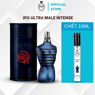 nước hoa nam JPG Ultra Male Intense chiết 10ml tinh dầu nước hoa nam chính hãng thơm cực lâu