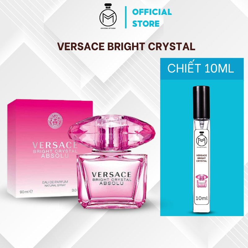 Mẫu Thử Nước Hoa Nữ Versace Bright Crystal Chiết 10ml [ NỮ TÍNH, HIỆN ĐẠ, GỢI CẢM]