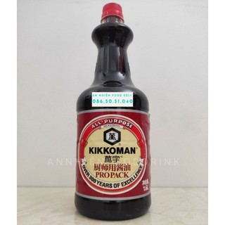Nước Tương Xì Dầu Kikkoman Nhật Bản Can To 1.6 Lít