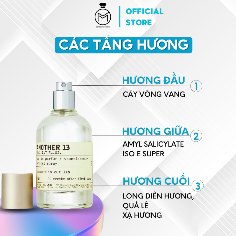 nước hoa nam nữ Le Labo Another 13 chiết 10ml tinh dầu nước hoa cao cấp mùi hương vô cùng ảo diệu | BigBuy360 - bigbuy360.vn