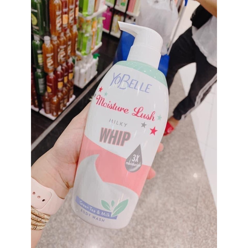 Sữa tắm dạng bọt làm trắg 3X YOBELLE