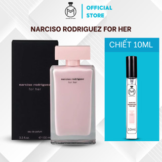 nước hoa nữ Narciso hồng Rodriguez For Her chiết 10ml tinh dầu nước hoa nữ chính hãng thơm lâu