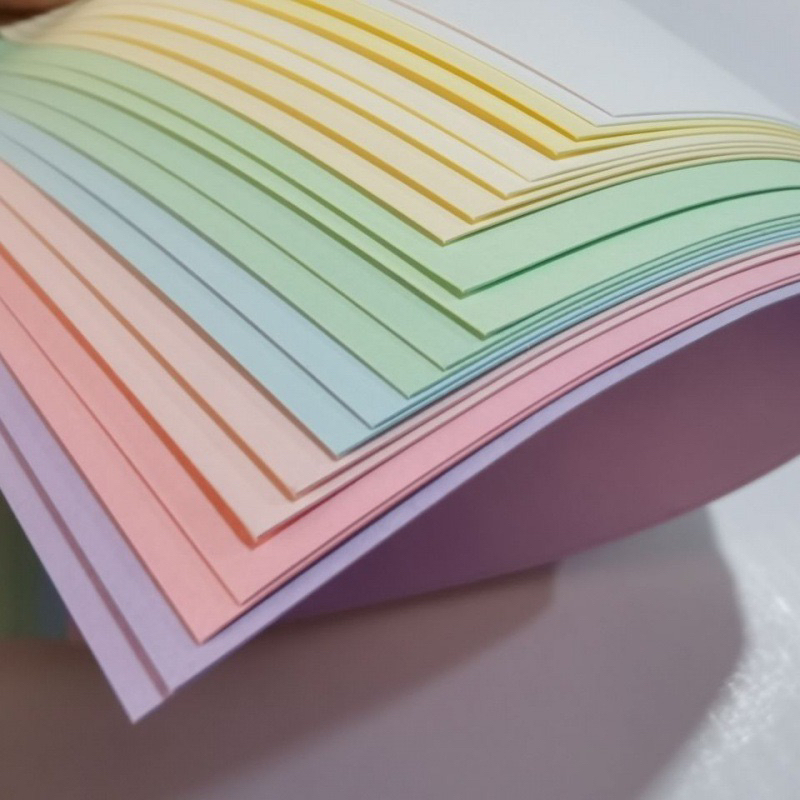 Giấy in decal A4 đế vàng