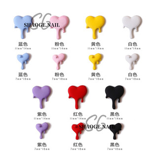 charm tim chảy nhiều màu