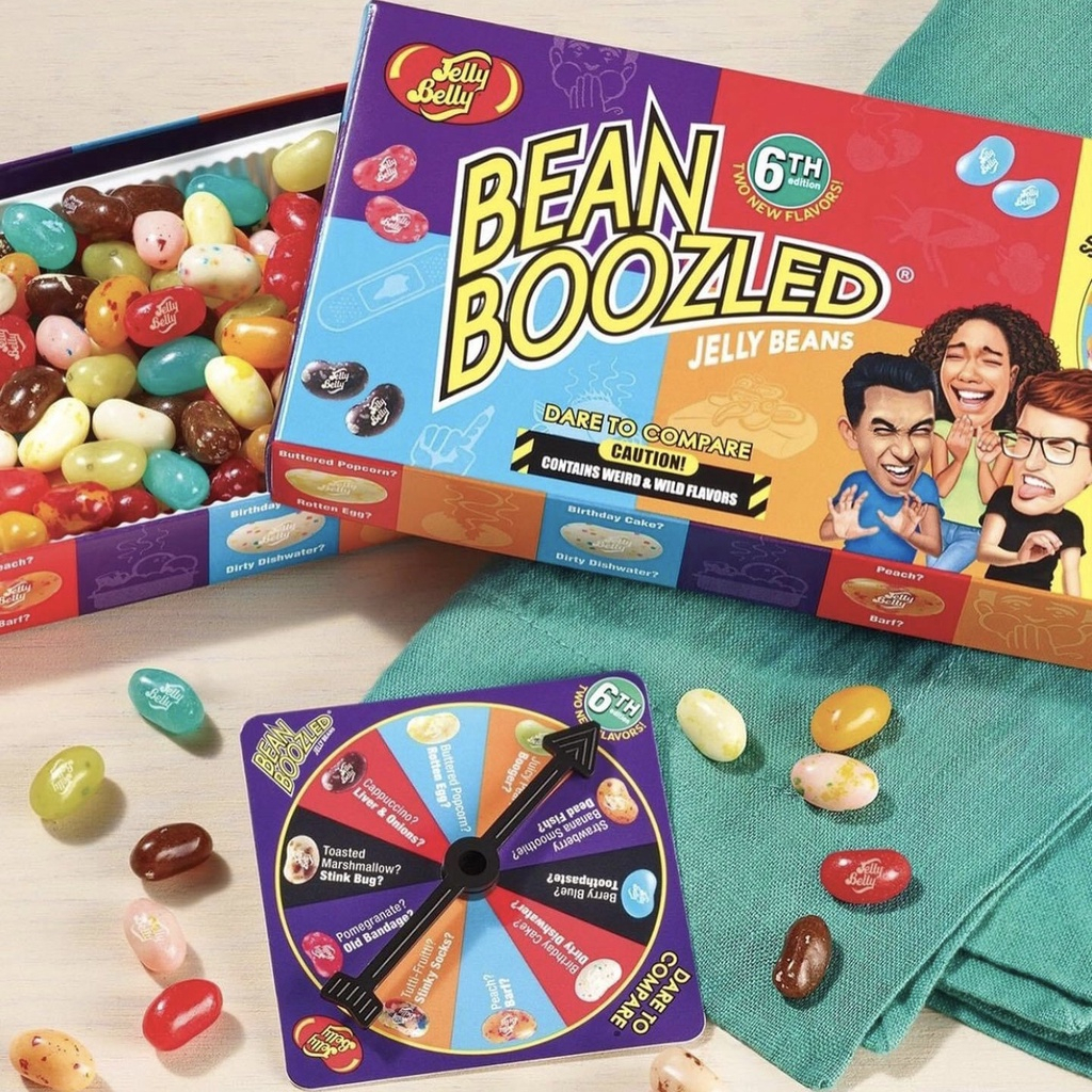 Kẹo thối thúi có bàn xoay Bean Boozled Jelly Belly Mỹ - Hộp 99gr