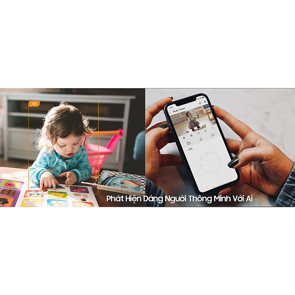 Camera wifi trong nhà, quay quét 360 độ Imou 5MP Ranger RC IPC-GK2CP-5C0WR 5MP tích hợp nghe gọi trên thân camera