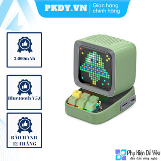Loa Bluetooth Divoom Ditoo Plus [NHẬP KHẨU và PHÂN PHỐI CHÍNH HÃNG, BẢO HÀNH 1 NĂM]