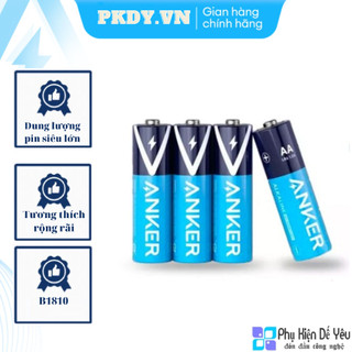 Pin Kiềm ANKER AA Alkaline 2 Pin - B1810 [Nhập khẩu và phân phối chính hãng]