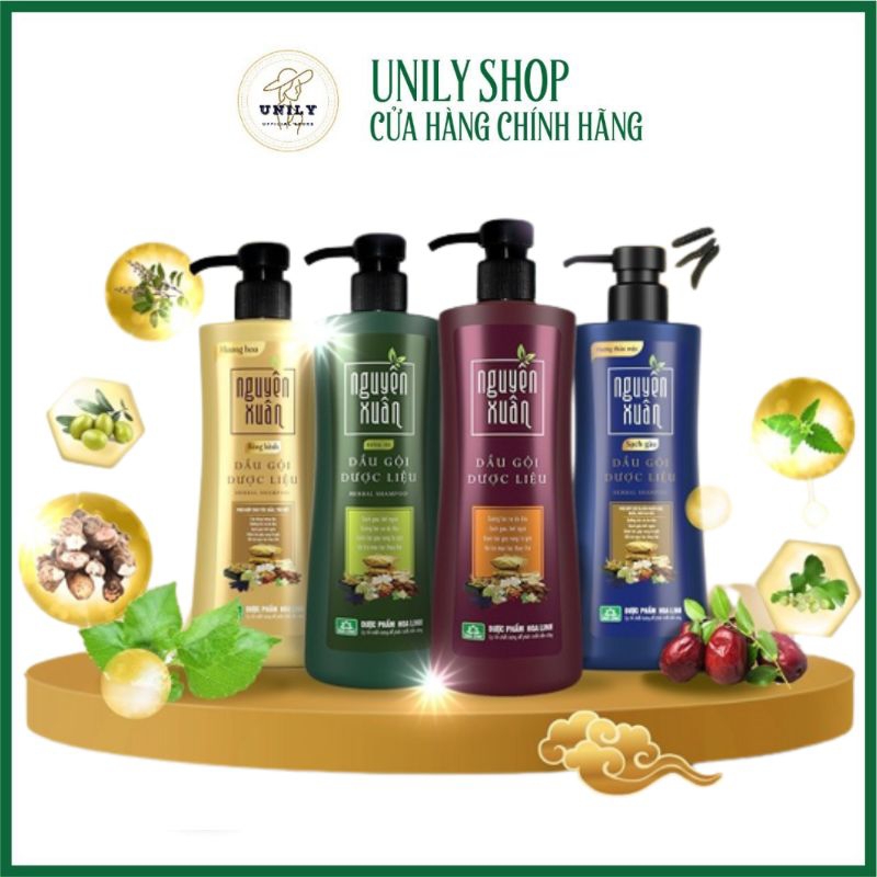 Dầu gội dược liệu nguyên xuân_ bí quyết chăm sóc tóc theo phương pháp cổ truyền