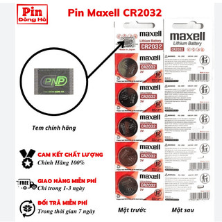 5 Pin CR2032 3V MAXELL Made in japan ( chính hãng).