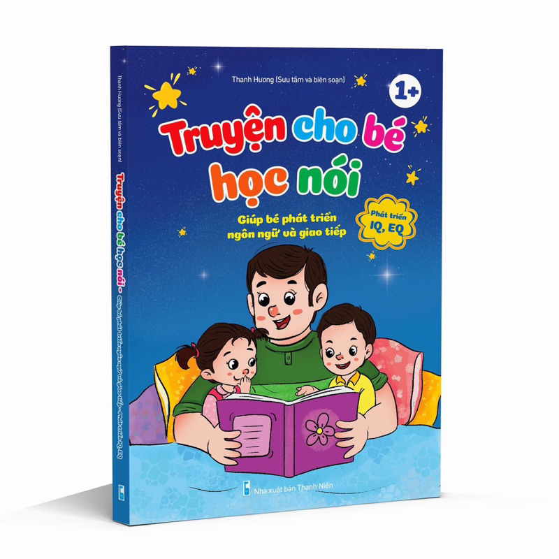 Sách Truyện bìa cứng cho bé học nói- không thấm nước