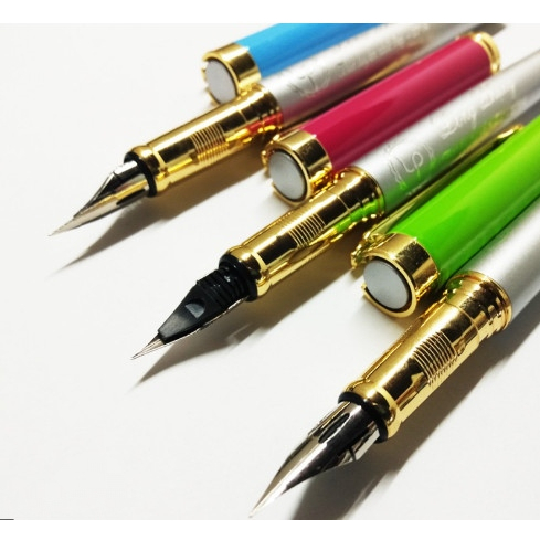 Bút mài long phụng LP04 ngòi lá tre G zebra calligraphy tự tạo thanh đậm