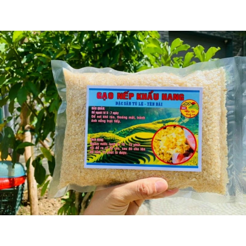 Khẩu hang,nếp non,gạo khẩu hang,gạo nếp nương,khẩu hang chuẩn ngon