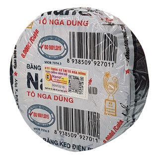Băng keo điện màu đen 10ya, 20 ya, 30 ya nano tô nga dũng