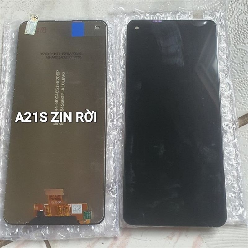 Màn hình samsung A21s zin có khung zin rời