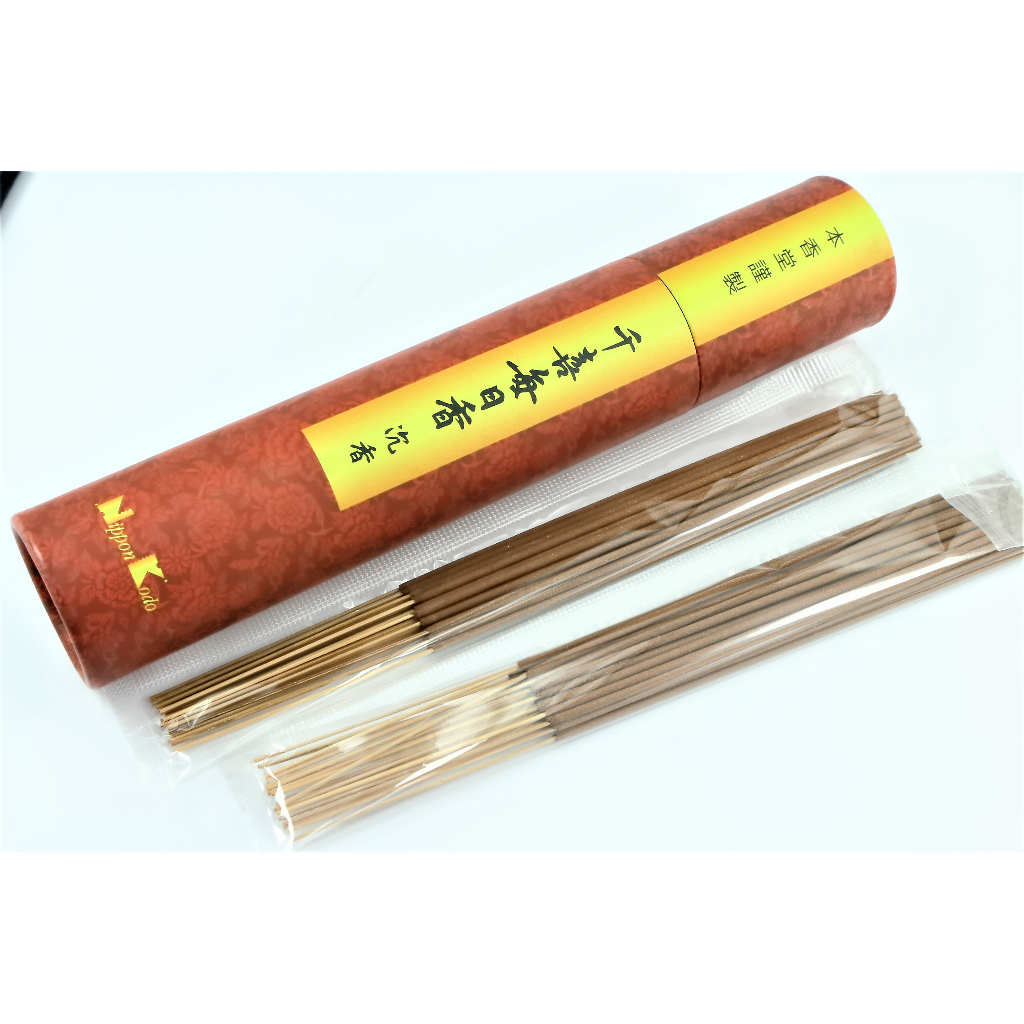 Nhang thơm sạch Nhật bản Senki Shinmainichikou trầm hương 50 que - Thanh hương Nippon Kodo dâng phật thờ cúng tâm linh