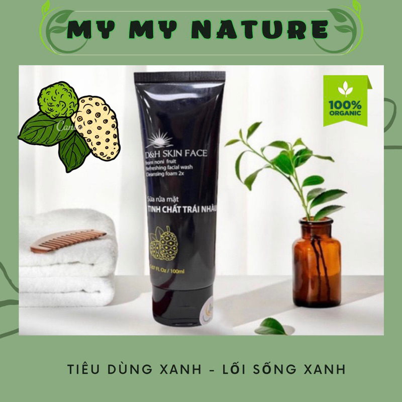 Sữa rửa mặt tinh chất trái nhàu (D&H skin face)