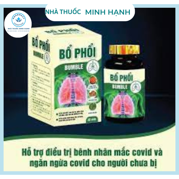 Viên uống thảo mộc keo ong xanh Đông trùng Bổ phổi Thymomodulin tăng cường sức khoẻ , bổ phổi